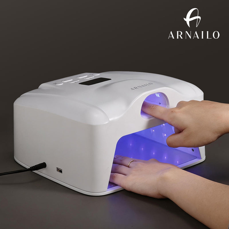 ARNAILO High Quality Dual Zones Automatic UV Nail Lamp Infrared Sensor